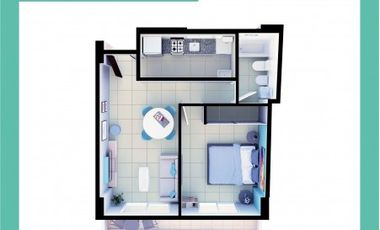 1 Dormitorio B - Edificio Miraggio