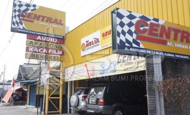 Dijual segera Usaha Variasi & Bengkel Mobil di Jl. Magelang Jogja Strategis