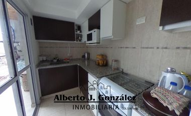 Departamento 2 ambientes con cochera