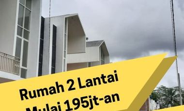 Dapatkan Rumah Mewah Harga Hanya 195jt-an Tanahnya Saja Hanya 137jt-an