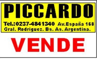 Dos Lotes Terrenos en venta B Villa Vengochea Gral Rodriguez Piccardo.