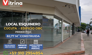Vitrina Inmobiliaria vende local en Edificio OBC Cúcuta