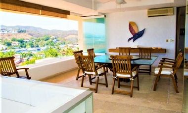 VENTA P.H. 5 RECÁMARAS 5 BAÑOS IXTAPA ZIHUATANEJO GUERRERO