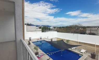 EN VENTA PROPIEDAD IDEAL PARA RENTA VACACIONAL, 10 BUNGALOWS, ALBERCA Y JARDÍN