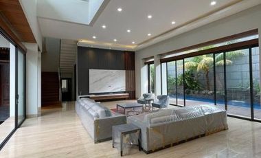 LUXURIOUS MODERN TROPICAL HOUSE FOR SALE at BUKIT GOLF TERRACE, BSD