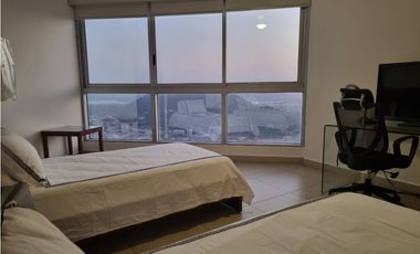 ALQUILER/VENTA APARTAMENTO AMOBLADO VISTA AL MAR  AV. BALBOA PH RIVAGE