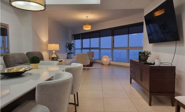 ALQUILER/VENTA APARTAMENTO AMOBLADO VISTA AL MAR  AV. BALBOA PH RIVAGE