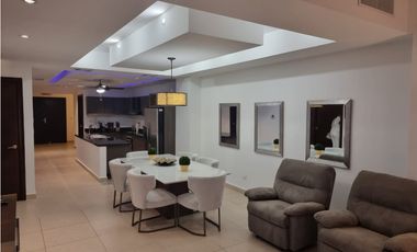 ALQUILER/VENTA APARTAMENTO AMOBLADO VISTA AL MAR  AV. BALBOA PH RIVAGE
