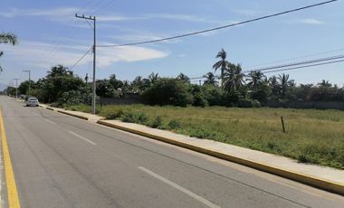 Terreno Comercial  en Venta Barra de Coyuca