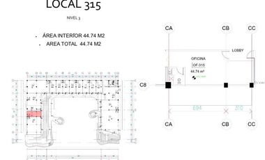 Local en renta en Plaza Punto Laguna. Towers, Mall and Hotel