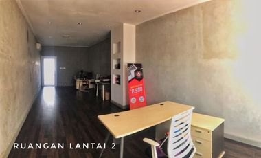 Ruko ruangan kantor 3 lantai Bintara 8 SHM fullyfurnished