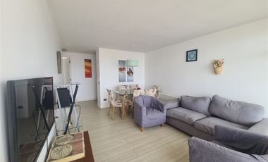 Departamento Amoblado 3D 2B 1E 1B con Vista al Mar en Concón