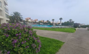 Departamento Amoblado 3D 2B 1E 1B con Vista al Mar en Concón