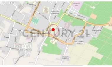 Venta de terreno en Isla de Maipo