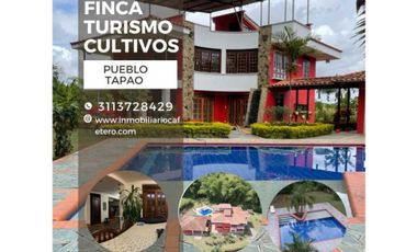 FINCA HOTEL EN PUEBLO TAPAO MONTENEGRO
