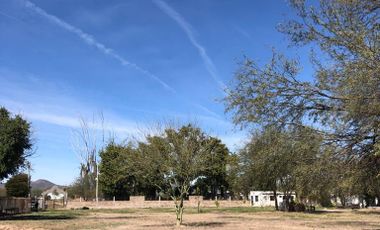 Terreno Campestre de 4500m2 con una Pequeña Casa en Las Granjas, San Pedro, Hermosillo