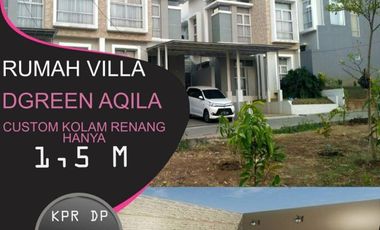 Cluster Villa Cimahi di Mainroad Kolmas DP 80 Juta ALL IN
