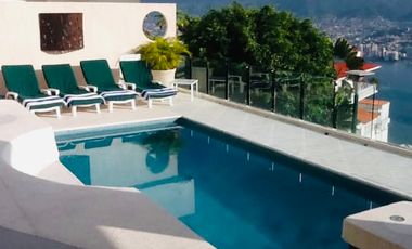 Renta Vacacional por día, semana, mes Acapulco Las Brisas, Casa magnifica vista.