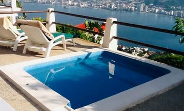 Renta Vacacional por día, semana, mes Acapulco Las Brisas, Casa magnifica vista.
