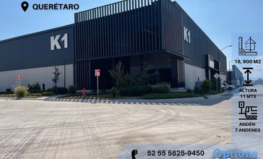 Immediate rent of industrial warehouse in Querétaro