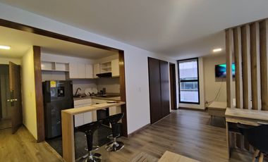 apartaestudio en arriendo en el chico - virrey. Cod A51811