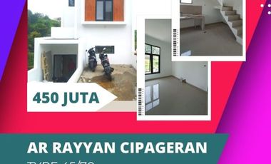 Dijual rumah murah cantik konsep modern minimalis di cipageran cimahi bandung