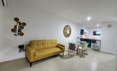 EN RENTA PRECIOSA CASA FAMILIAR AMUEBLADA DE 2 RECAMARAS EN SANTA FE PLUS