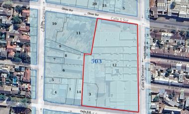 Sitio para Desarrollar, 9 Oriente 5y6  Sur, Talca