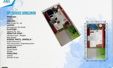 RUMAH MURAH DI SLEMAN 300 JUTA ONE GATE FASILITAS SUPER MEWAH