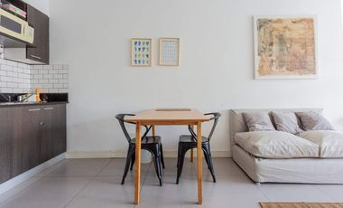 Av. Niceto Vega al 5700, Palermo Hollywood. Alquiler Temporario de 1 gran ambiente con balcon y  Amenities