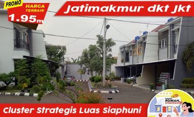 Cluster Strategis Ready Jatimakmur Pdk Gede Bekasi dkt jl Raya Tol Mal