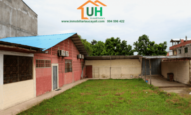 00112  VENTA CASA YARINACOCHA -  AT 570m2