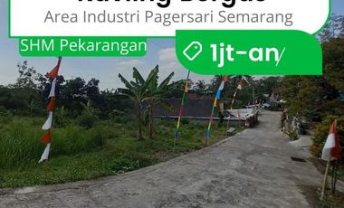 Kavling Semarang, Area Industri Bergas-Ungaran: 1jt-an/m2