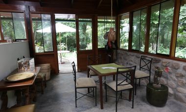 Hermosa casa ecologica al canto del Rio Shilcayo