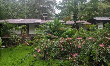 Hermosa casa ecologica al canto del Rio Shilcayo