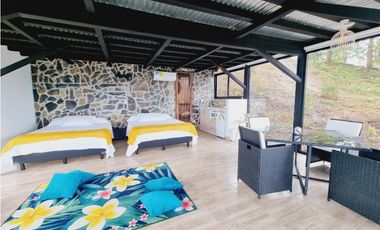 CABAÑA  EN LA MONTAÑA  ALTOS DEL MARIA  $70 x PERSONA max 4 personas