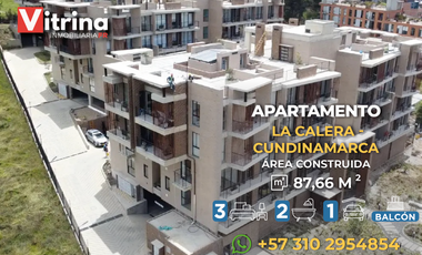 Vitrina Inmobiliaria vende apartamento en La Calera