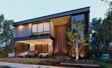 Exclusiva vivienda en residencial privada residencial Yucatán Country Club.