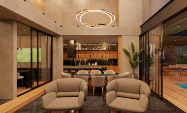 Exclusiva vivienda en residencial privada residencial Yucatán Country Club.