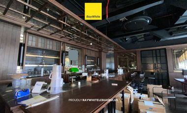 Premium Restaurant Space for Lease - CBD Mega Kuningan, Bare Price with Furnished Kitchen