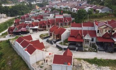 Perumahan Syariah Terbesar konsep Villa Etnik Modern Banten
