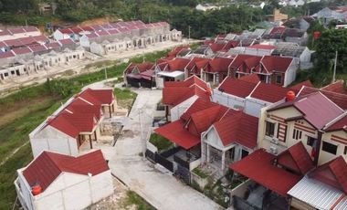 Perumahan Syariah Terbesar konsep Villa Etnik Modern Banten