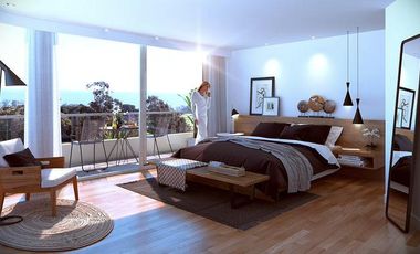 Apartamento 3 dormitorios con amplias terrazas y palier de servicio en Punta Carretas, Montevideo