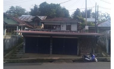 RUMAH + KIOS LOKASI PINGGIR JALAN LINTAS CURUP LUBUK LINGGAU