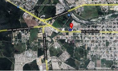 Terreno Comercial en Renta Centro Cadereyta