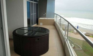 Esmeraldas, Tonsupa, edificio Diamond Beach, dos habitaciones $128.000 vista al mar