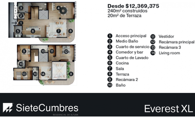 DEPARTAMENTOS EN VENTA, A ESTRENAR EN ZONA RESIDENCIAL EXCLUSIVA