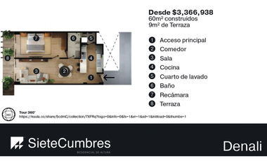 DEPARTAMENTOS EN VENTA, A ESTRENAR EN ZONA RESIDENCIAL EXCLUSIVA