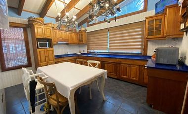 Casa- parcela de 5D/6B +quincho+bodega+piscina en Naltahua