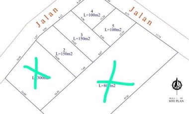 DIJUAL Tanah Kavling harga 100 jutaan di dekat perumahan Raya Kampial, Kutuh, Kuta Selatan